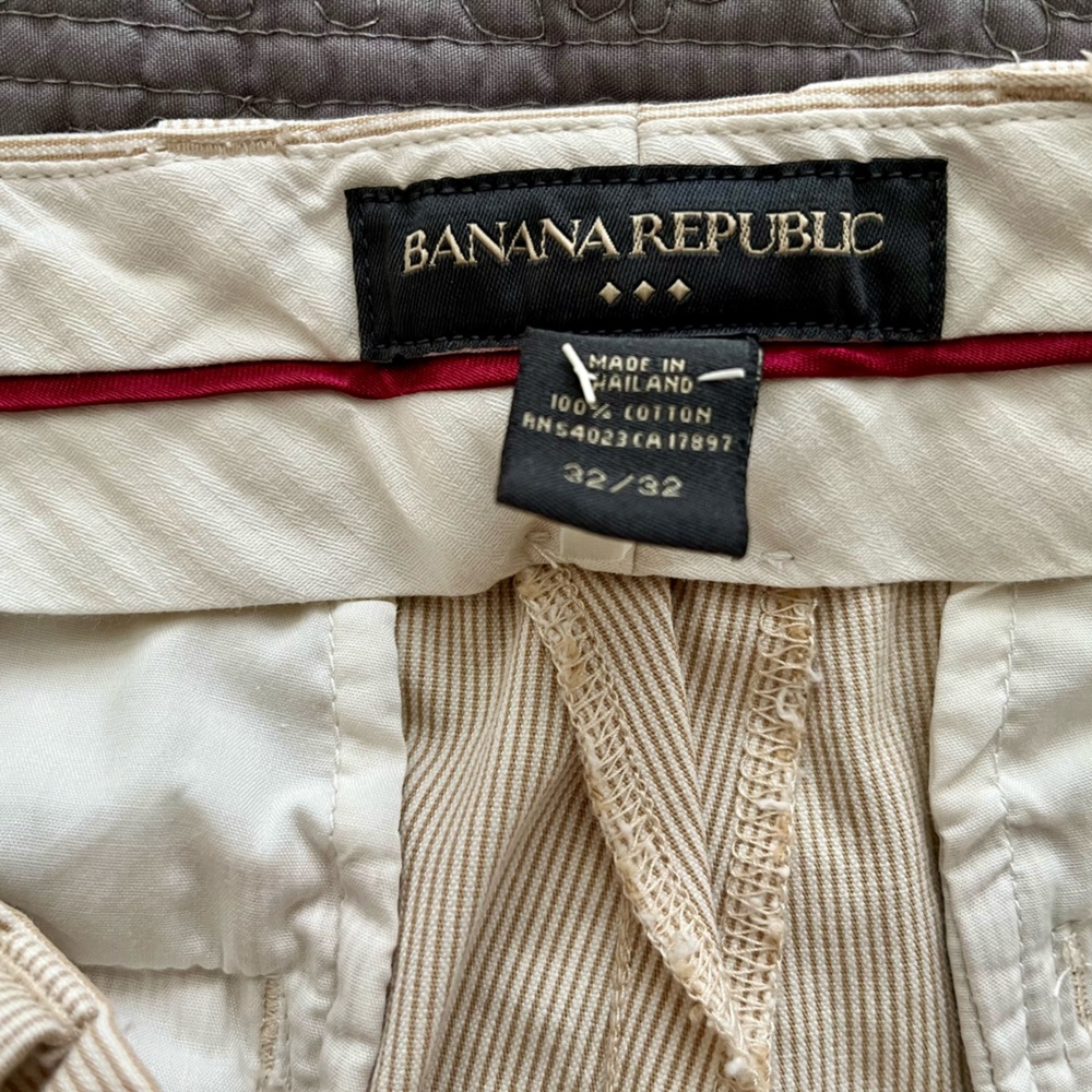 Banana Republic seersuckers light 32/32 - Picture 3 of 7